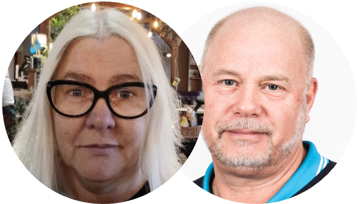 Cia och Thomas, västtrafik Cia och Thomas, västtrafik